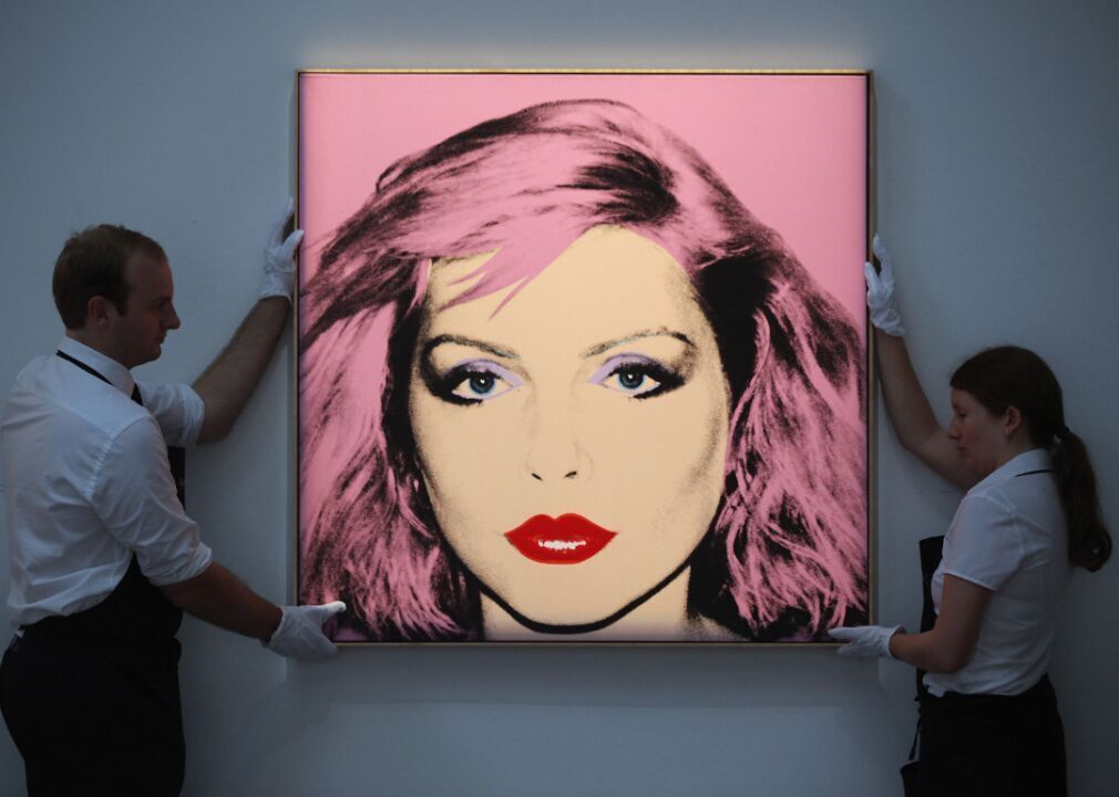 1985: Andy Warhol digitizes Debbie Harry